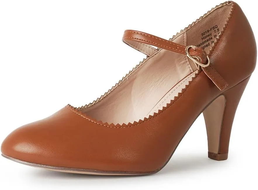 J. Adams Honey Mary Jane Women's Oxford Pumps