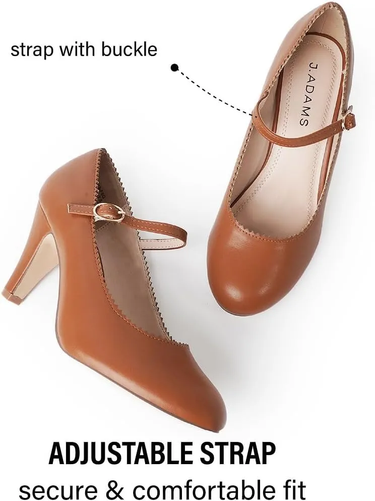 J. Adams Honey Mary Jane Women's Oxford Pumps