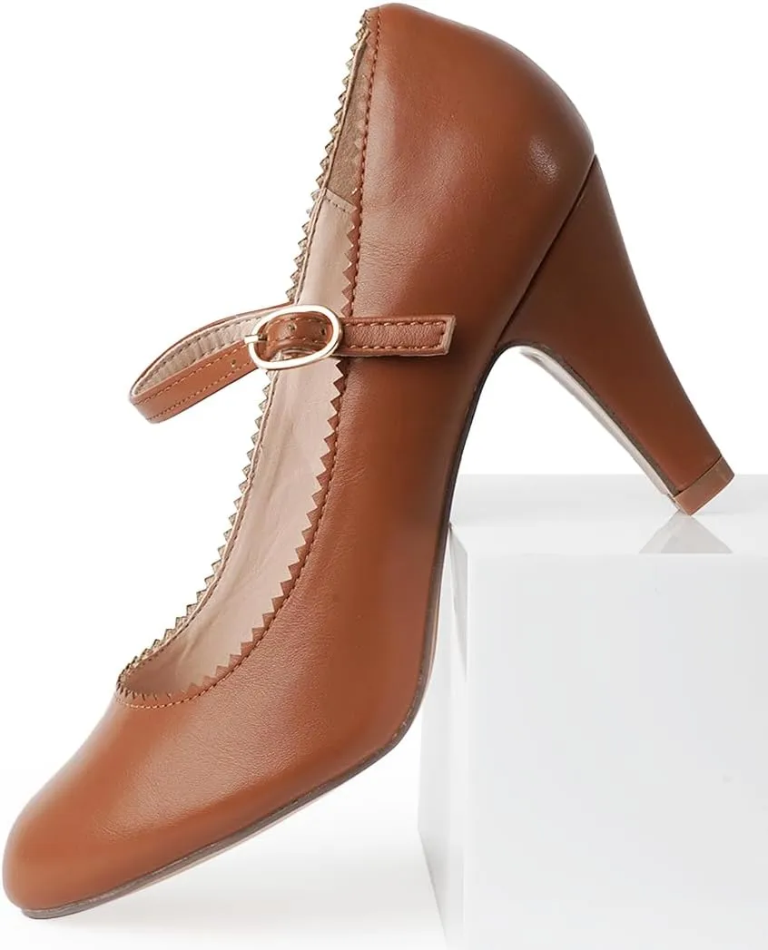 J. Adams Honey Mary Jane Women's Oxford Pumps
