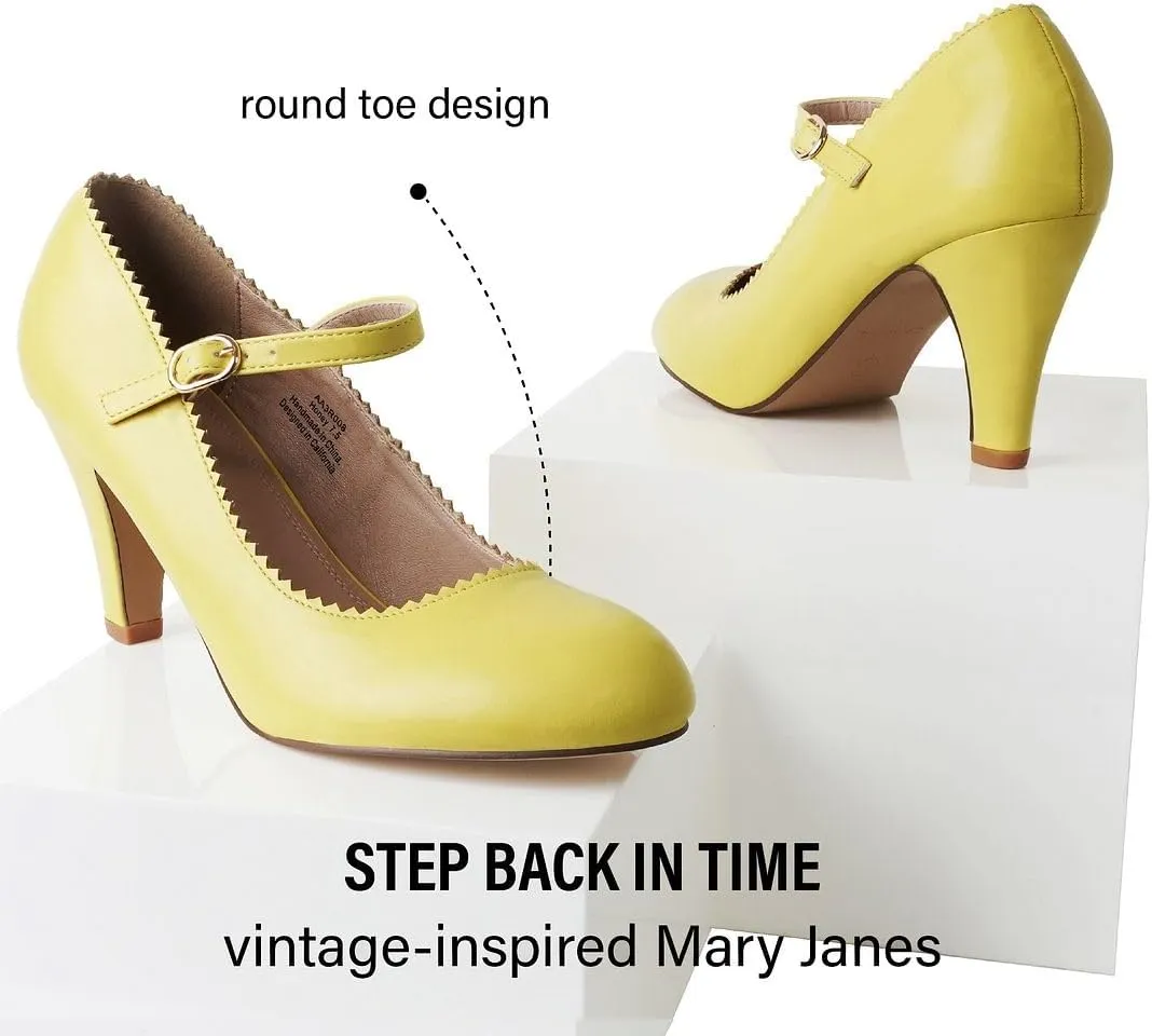 J. Adams Honey Mary Jane Women's Oxford Pumps