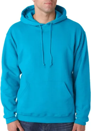 Jerzees Adult 8 oz. NuBlend® Fleece Pullover Hood M CALIFORNIA BLUE