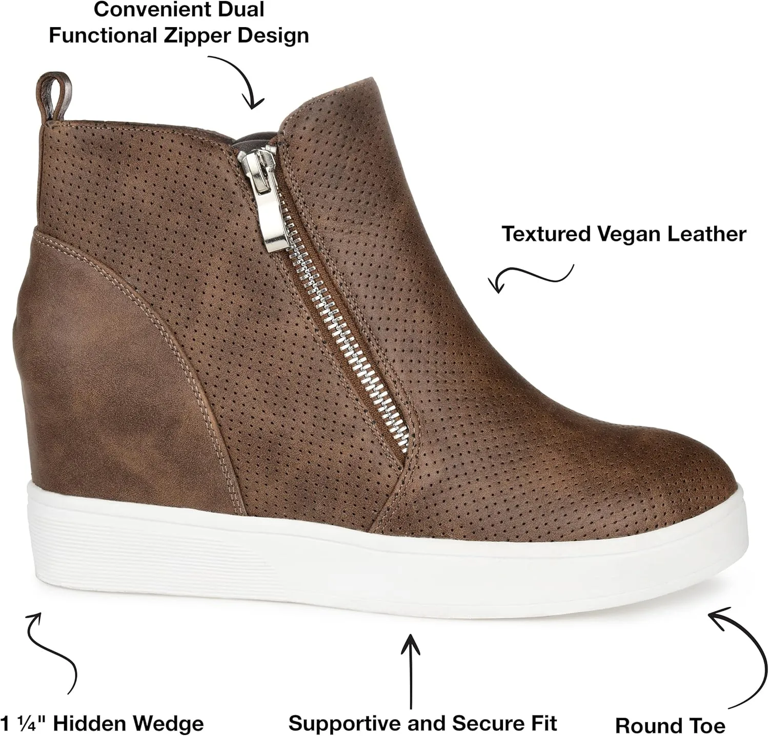 Journee Collection Women's Pennelope Sneaker