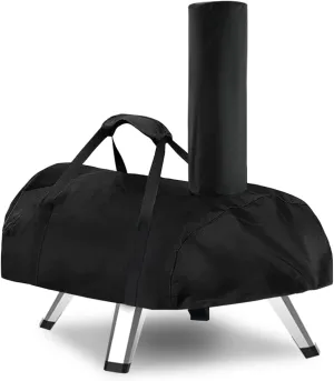 Karu 12 Pizza Oven Carry Cover Bag, Durable Waterproof Multi-Fuel Pizza Oven Cover for Outdoor Accessories Compatible with Karu 12 Pizza Oven (Black)