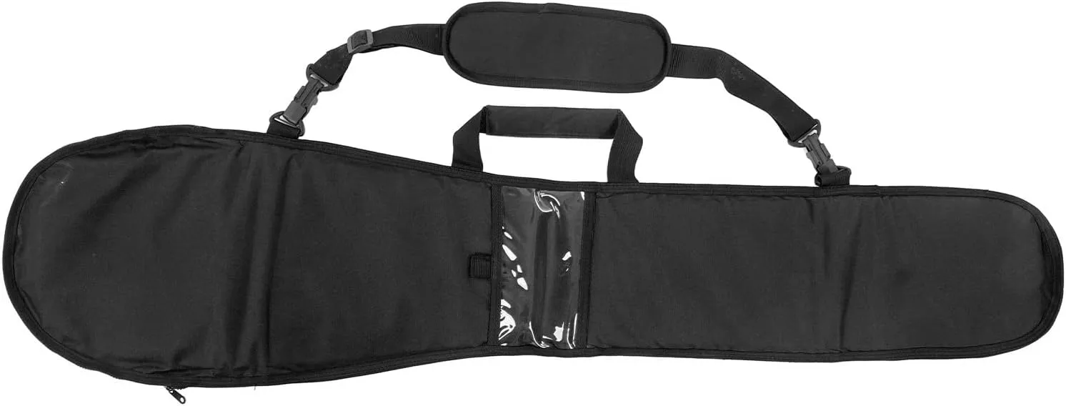 Kayak Paddle Carrying with Thick Padding, 2 Compartments, Detachable Shoulder Strap, External Small, Durably 600D Oxford Fabric, 30x128cm Size
