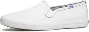 Keds Women's Champion Slip on Sneaker, White, 5 Narrow