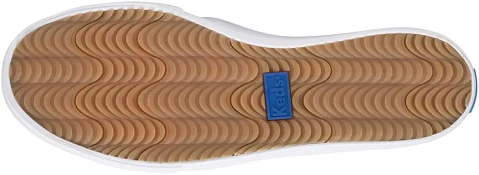 Keds Women's Double Decker Perf Suede Slip on Sneaker
