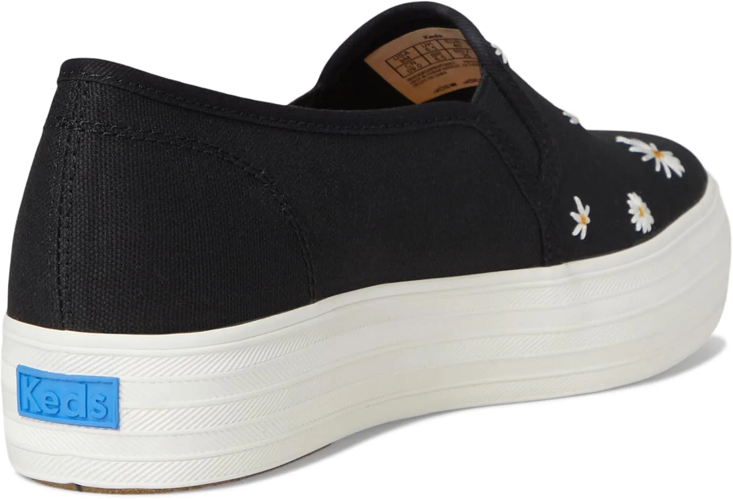 Keds Women's Triple Decker Metallic Stripe Fashion Sneaker
