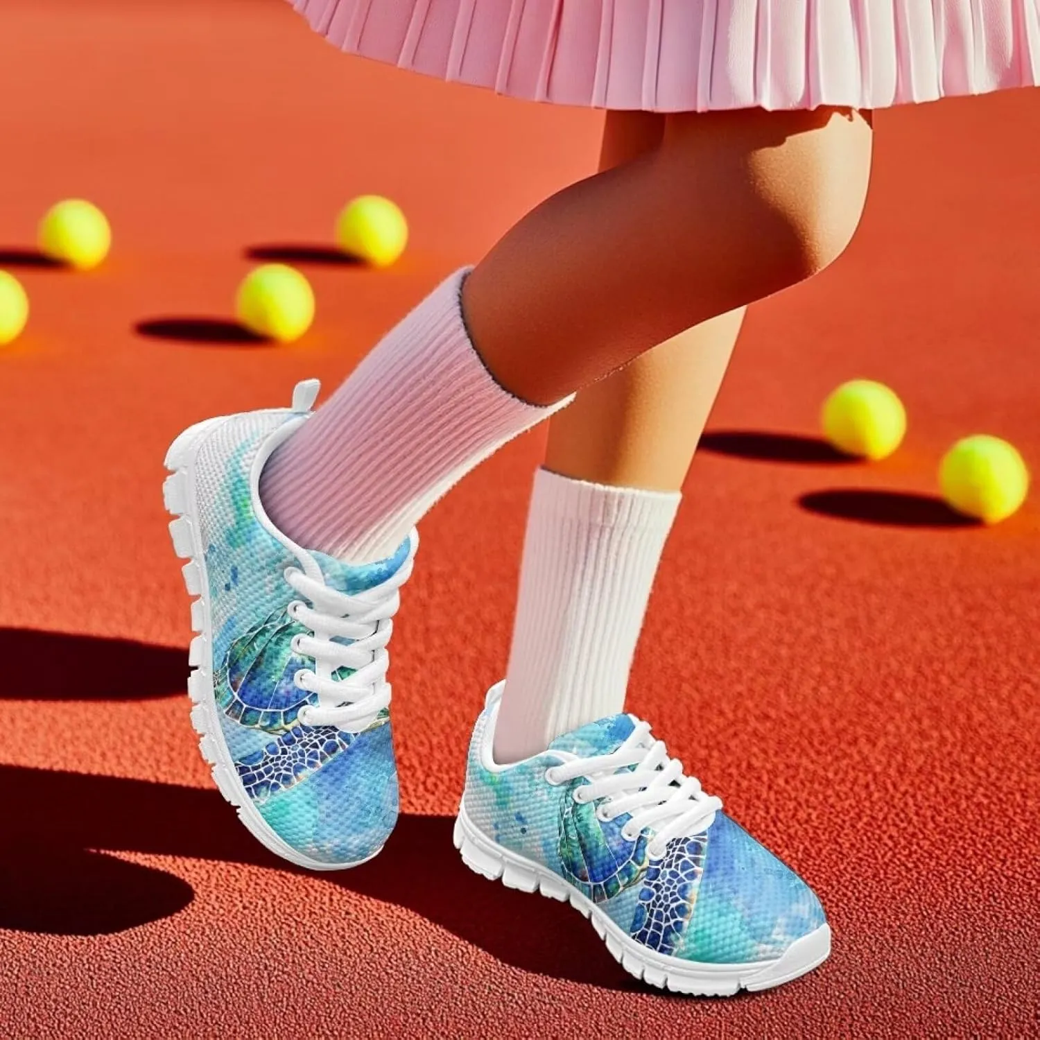 Kids Sneakers Boys Girls Walking Running Shoes Athletic Sports