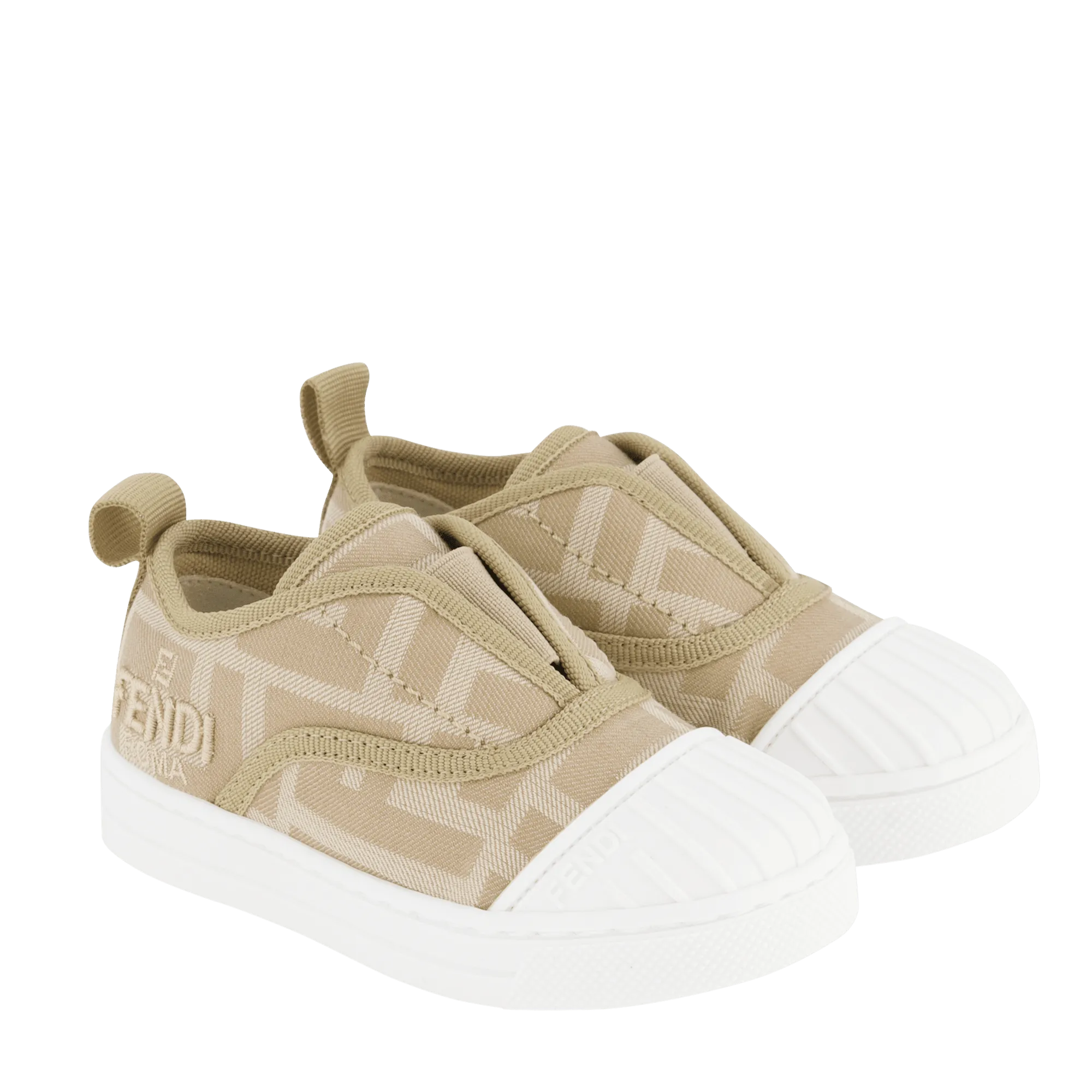 Kids Unisex Sneakers Beige