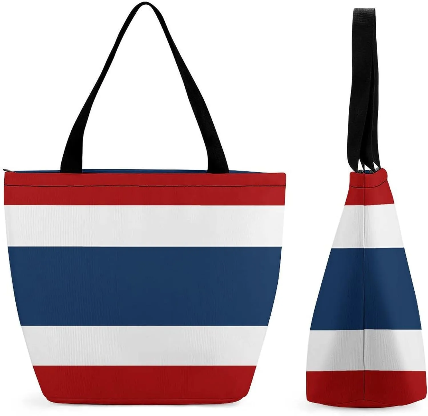 KiRYu Trendy British Antarctic Territory Flag Women's Large Shoulder Bag Perfect for Daily Errands and Shopping
