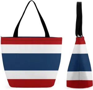 KiRYu Trendy British Antarctic Territory Flag Women's Large Shoulder Bag Perfect for Daily Errands and Shopping