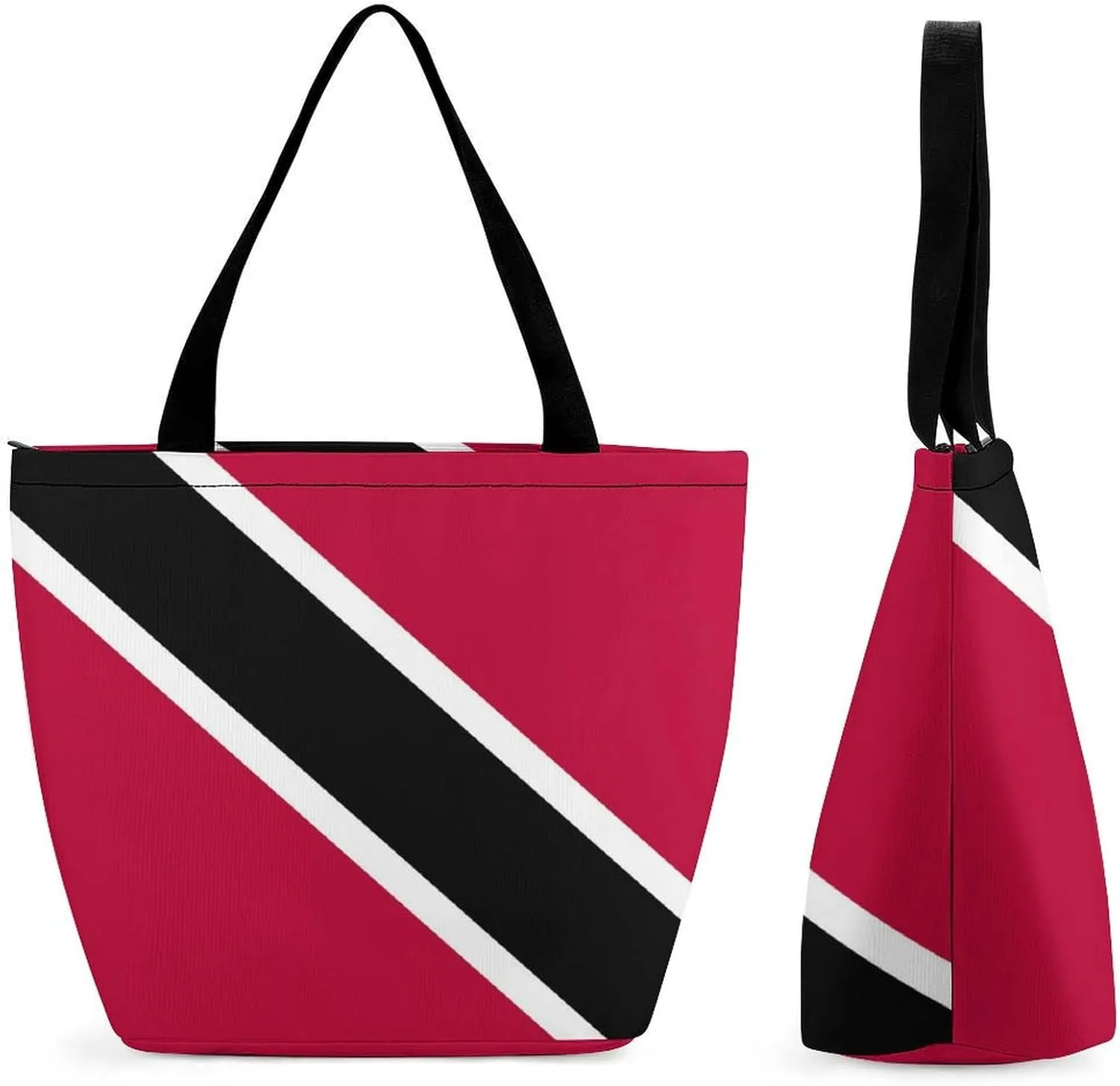 KiRYu Trendy British Antarctic Territory Flag Women's Large Shoulder Bag Perfect for Daily Errands and Shopping