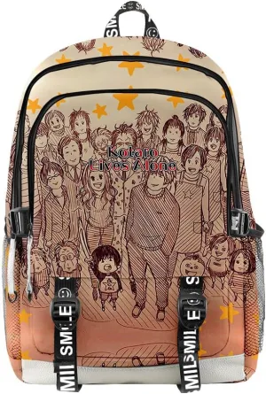 Kotaro Lives Alone Backpack Oxford Cloth Travel Bag High Capacity Unisex Fashion Shoulder Laptop Bag (WP07734X02,One size)