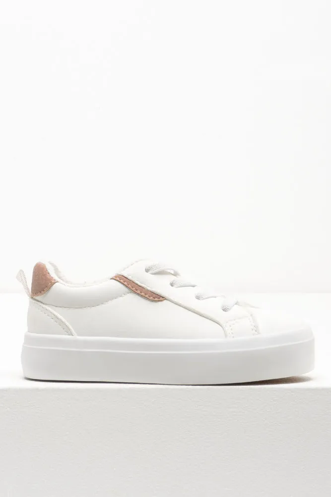 Lace Up Sneaker White
