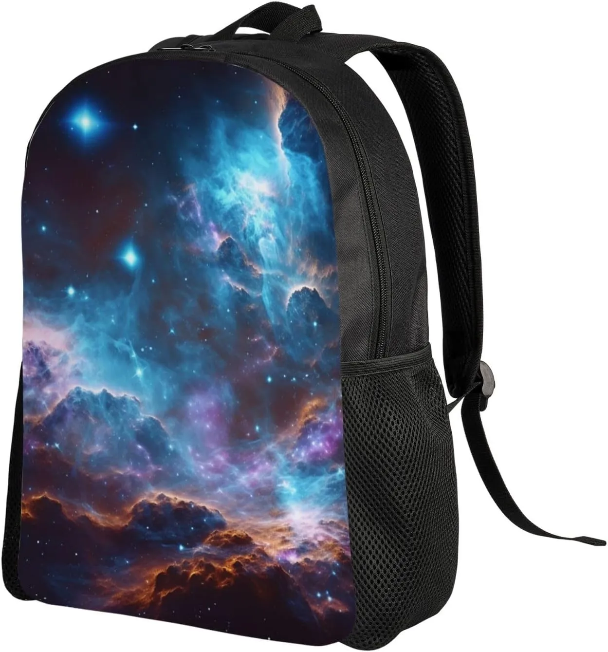 Laptop Backpack for Women Men Carry-on Backpack Universe Galaxy Space Daypack Lightweight Travel Shoulder Bags