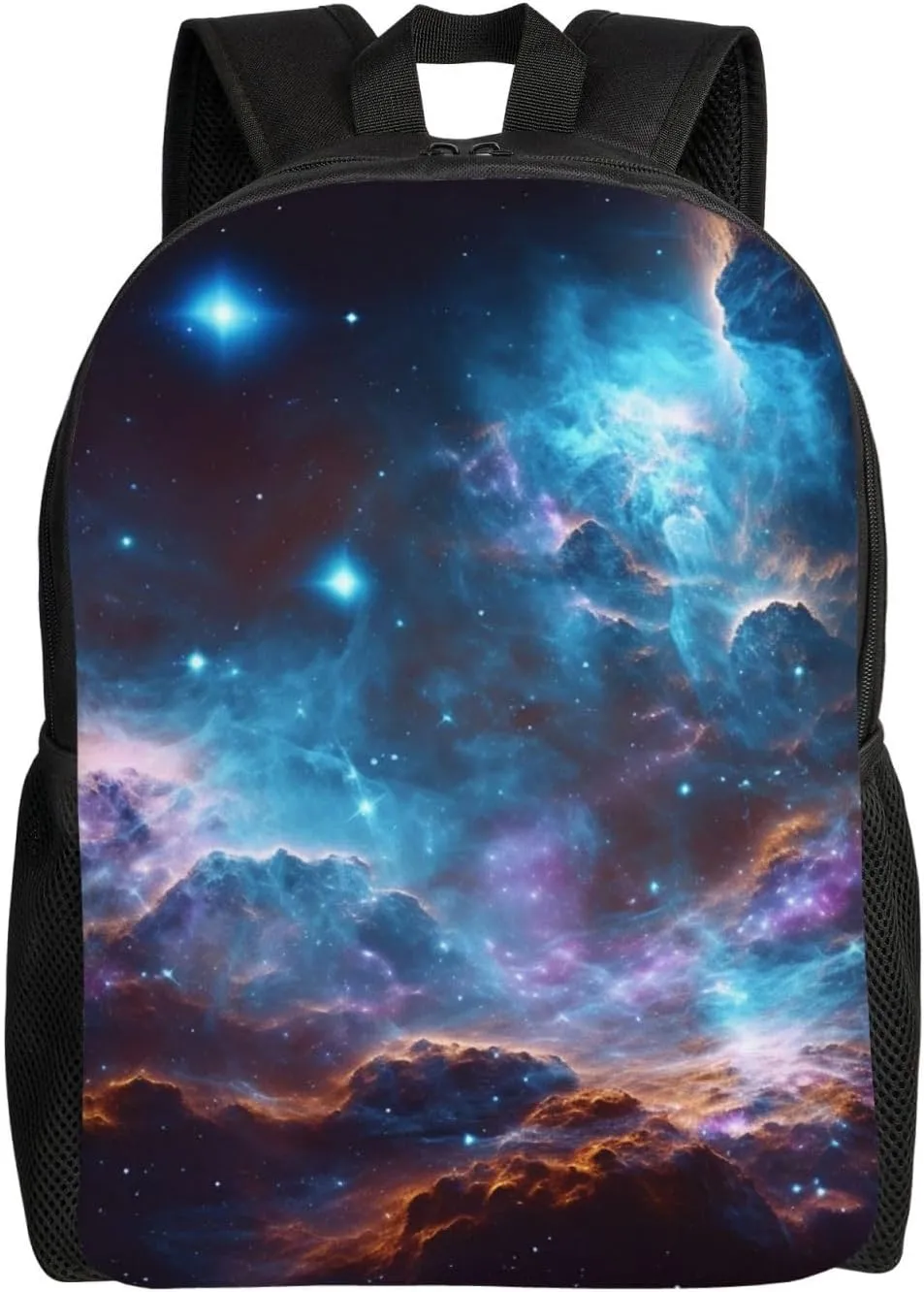 Laptop Backpack for Women Men Carry-on Backpack Universe Galaxy Space Daypack Lightweight Travel Shoulder Bags