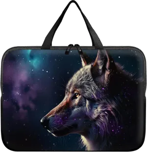 Laptop Sleeve Case Bag 15 inch, Magic Wolf Slim Carrying Case Durable Handbag Travel Laptop Bag for 15 inch MacBook Air M3/M2/15 Pro/Surface Laptop 7/6/5/4/3/ Dell XPS 15 Plus