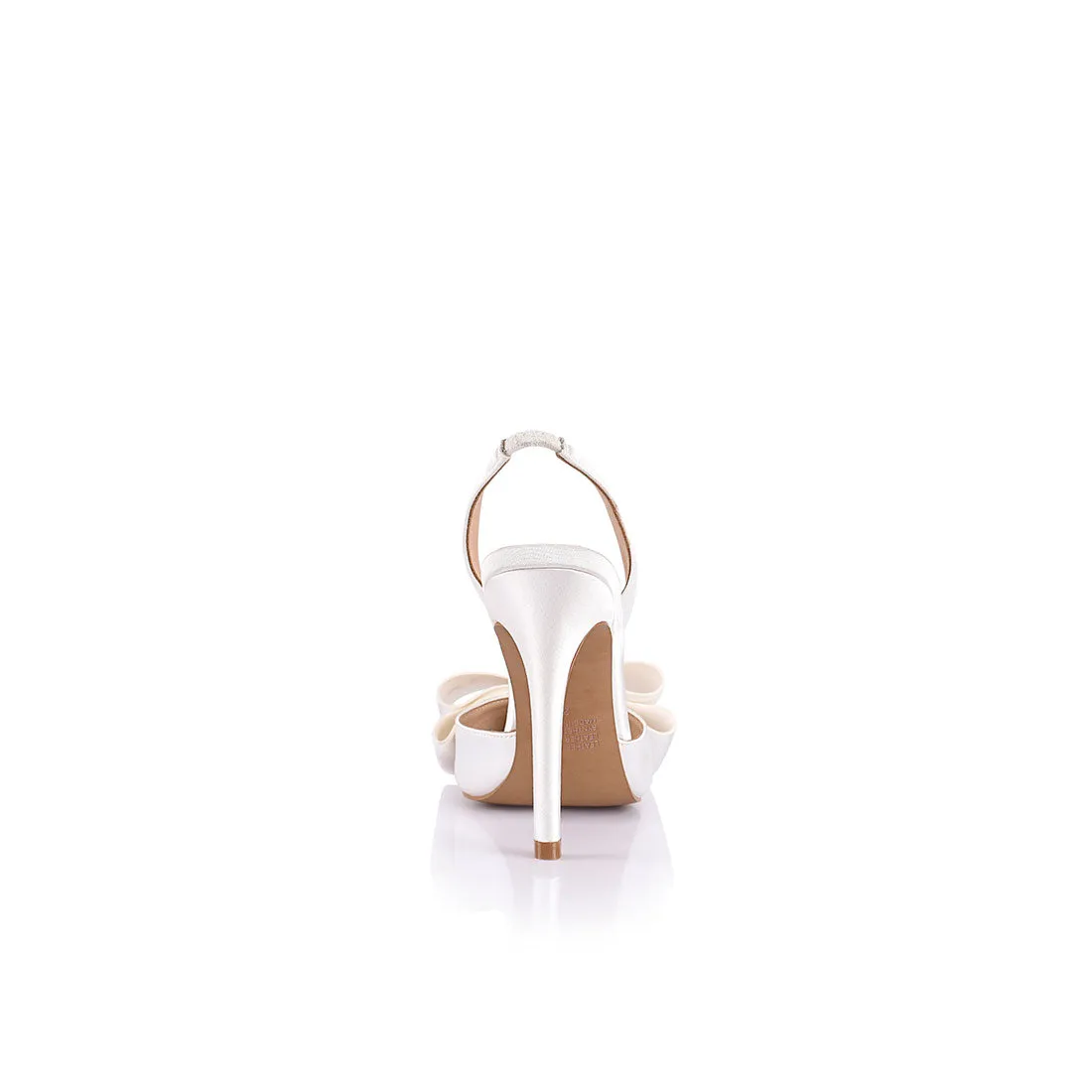 Lee Pump Ivory Satin