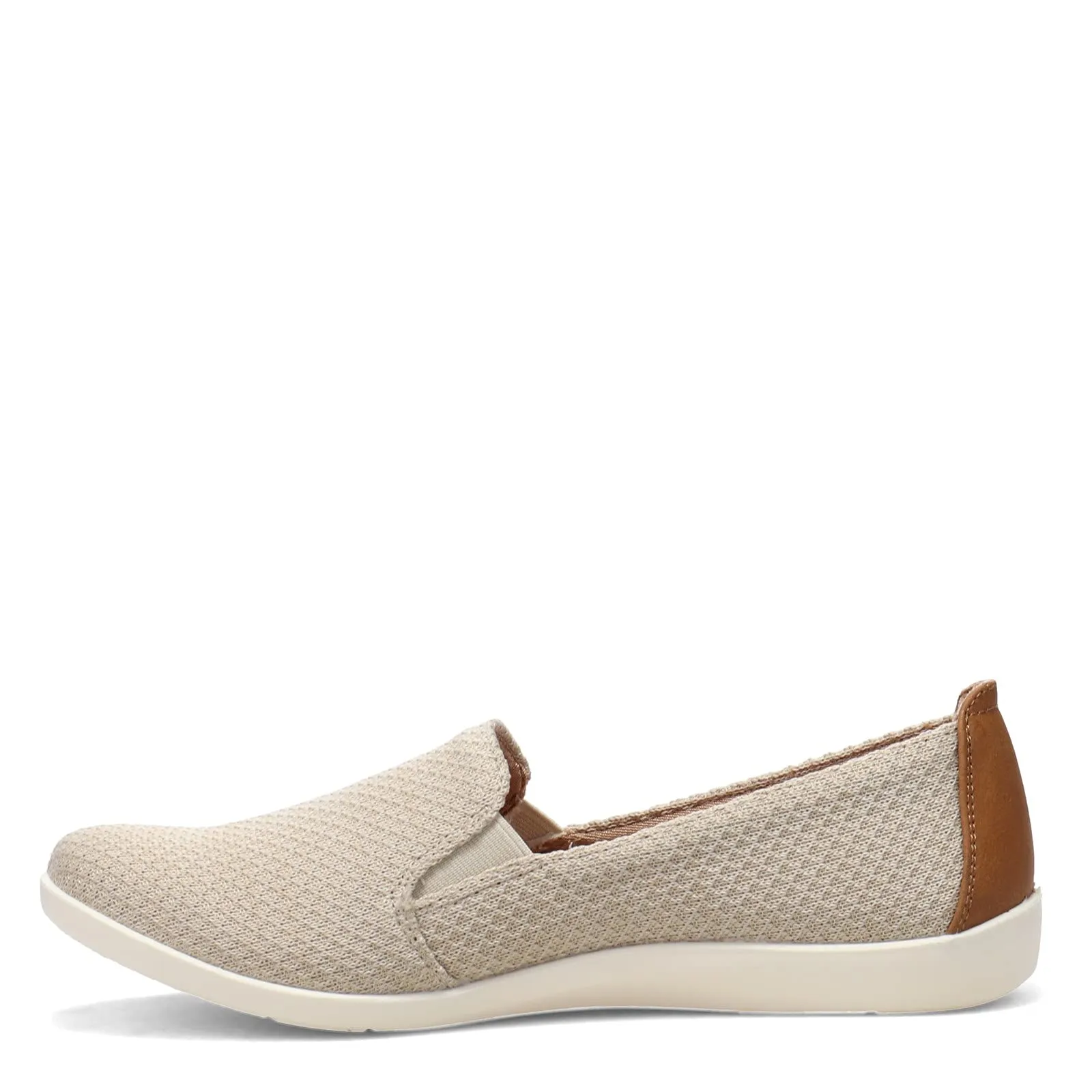 LifeStride Women's Next Level Slip-On Sneaker, Cream, 9.5