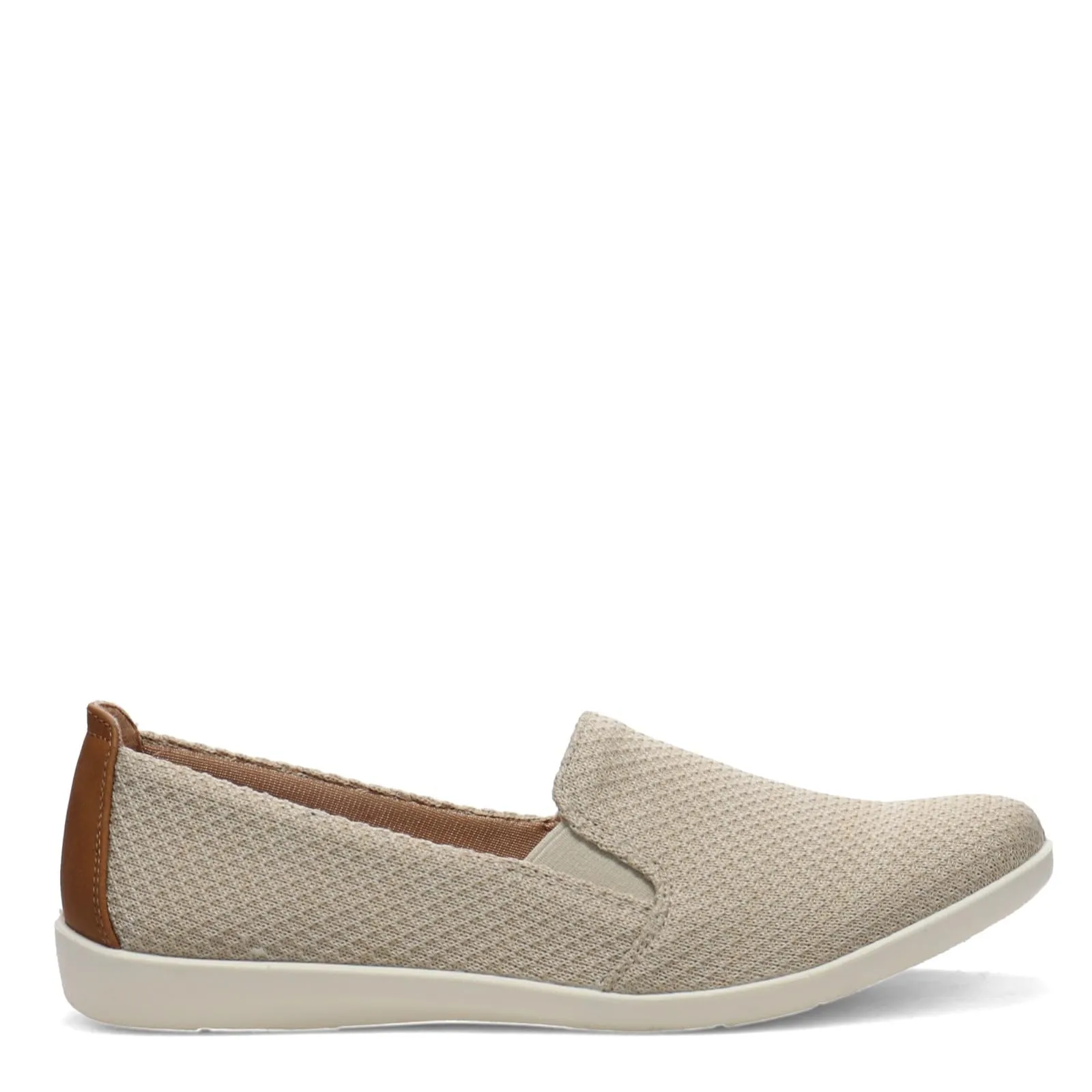 LifeStride Women's Next Level Slip-On Sneaker, Cream, 9.5