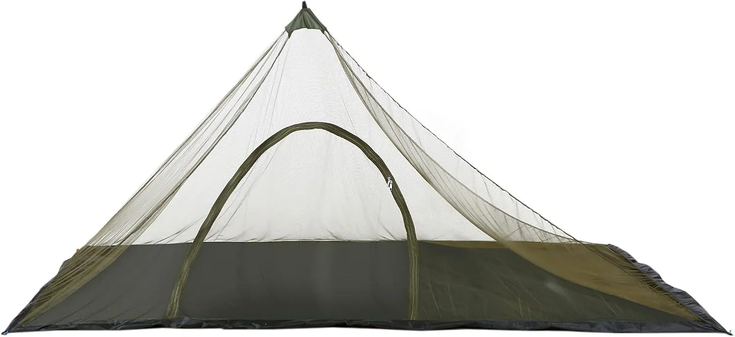 Lixada Single Mosquito Net Tent with Carry Bag Camping Mesh Tent Outdoors Mosquito Net for Summer Camping Backpacking Hiking Fishing