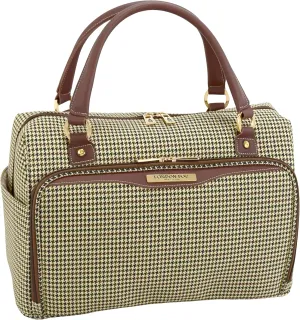 London Fog Oxford III Cabin Bag, Olive, Carry-On 17-Inch