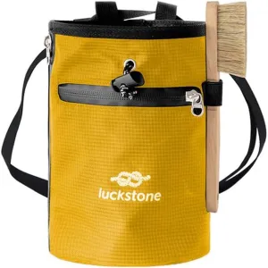 Magnesium Powder Storage Bag Climbing Chalk Bag with Brush for uldering Weightlifting