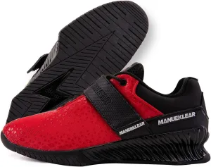 MANUEKLEAR Deadlift Shoes, Strong Anti-Slip Lifting Shoes for Men, Professional Training Weightlifting Shoes for Men and Women, Squat Shoes for Powerlifting with Rubber Non-Slip Sole