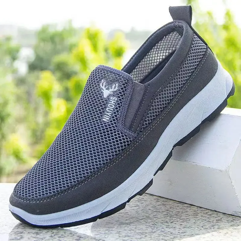 Men's Canvas Shoes with Soft Soles - Men's Oxford Sneakers