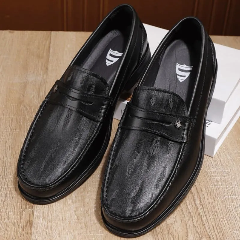 Men's Casual Loafers Slip On Shoes Comfortable and Fashion School Shoes for Walking, Business and Working in Wedding, Party or Business Shoes