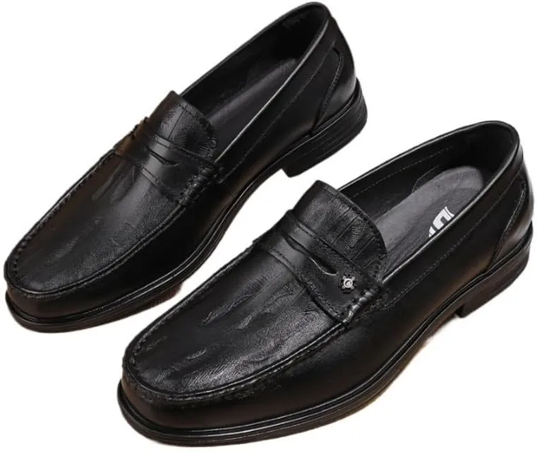 Men's Casual Loafers Slip On Shoes Comfortable and Fashion School Shoes for Walking, Business and Working in Wedding, Party or Business Shoes