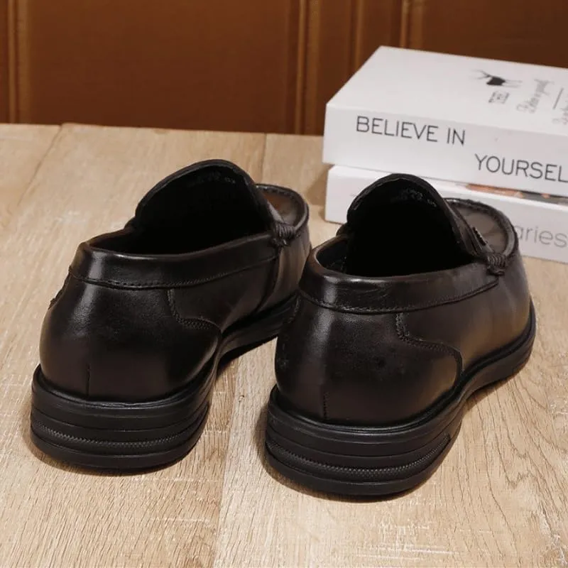 Men's Casual Loafers Slip On Shoes Comfortable and Fashion School Shoes for Walking, Business and Working in Wedding, Party or Business Shoes