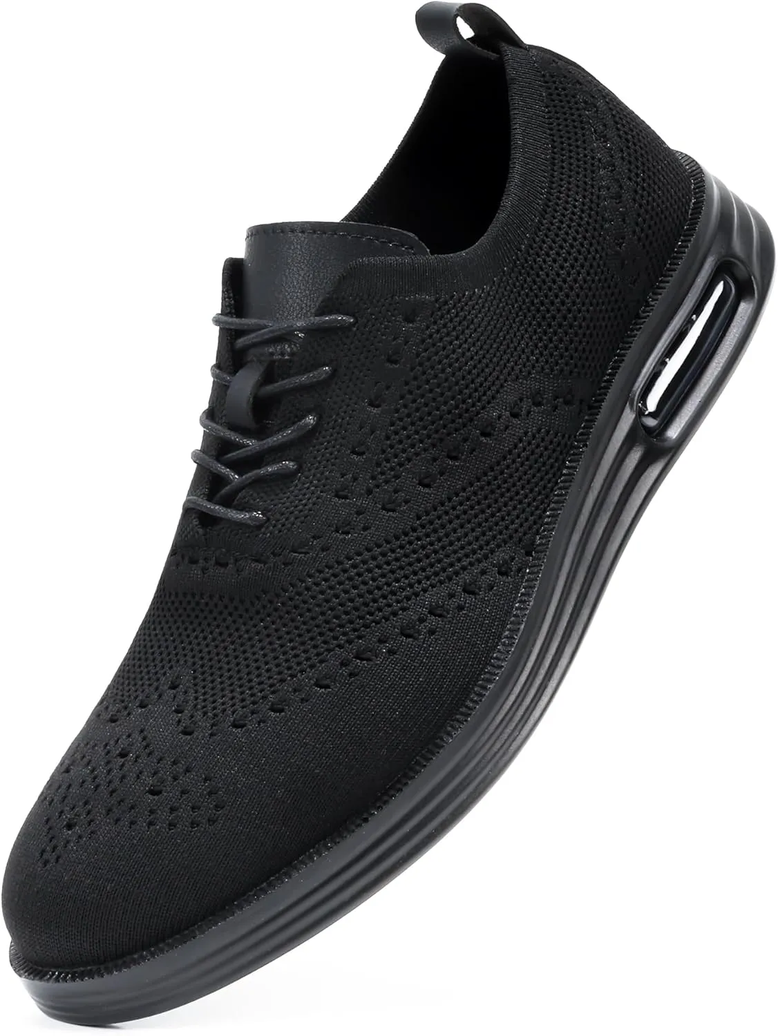 Mens Dress Shoes Casual Oxfords Shoes Knit Lightweight Breathable Business Work Shoes Walking Shoes Fashion Sneakers