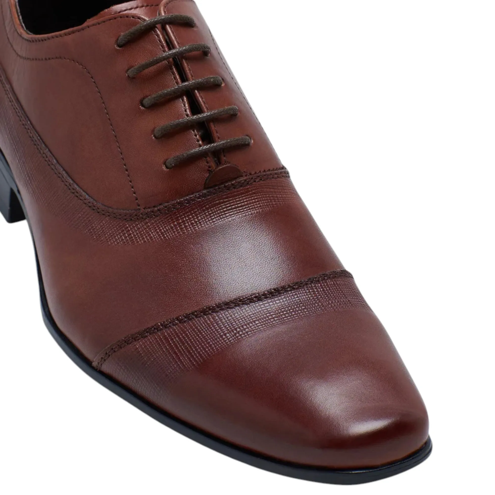 Mens Julius Marlow Borris Shoes Coffee Brown