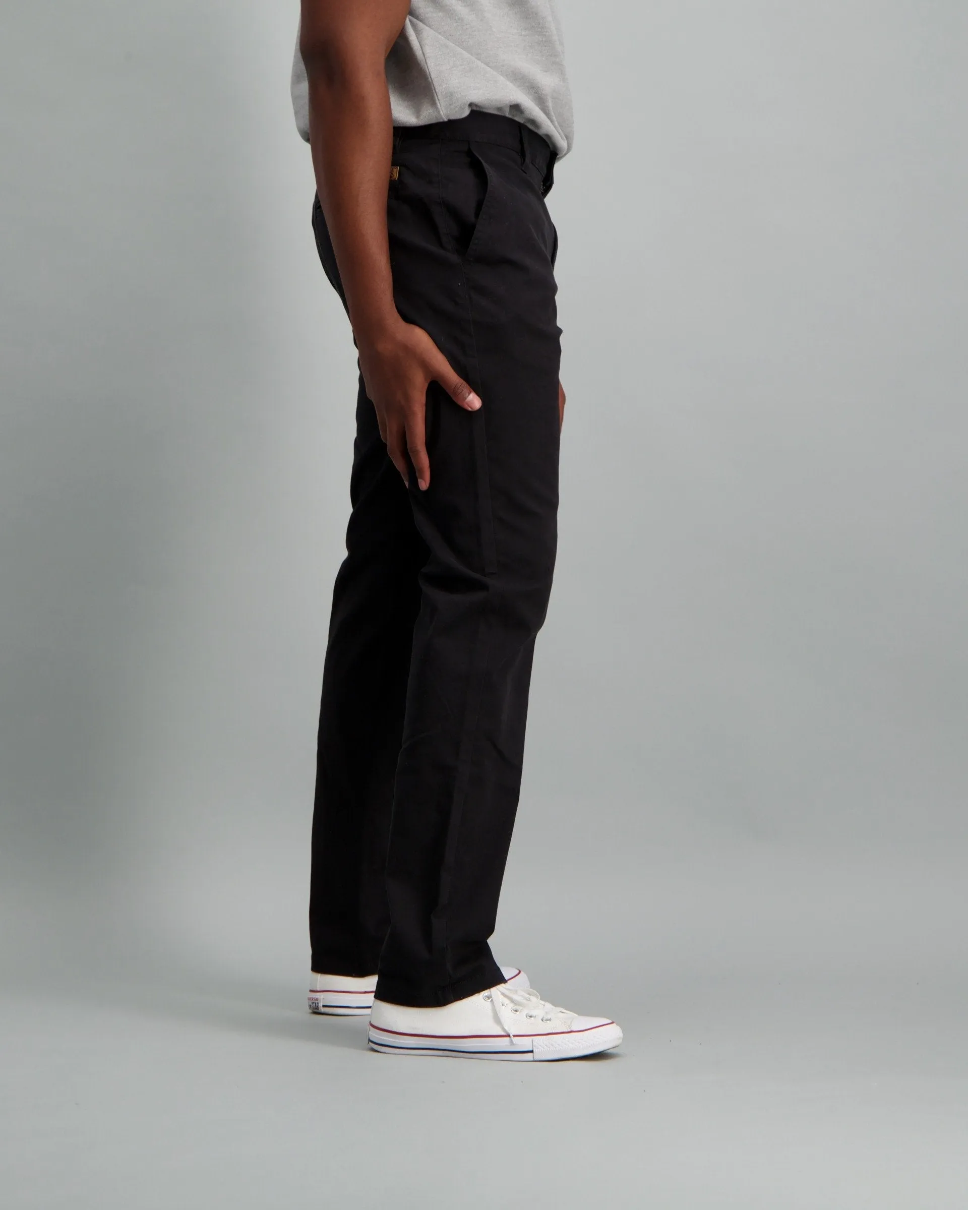 Men's Slim Stretch Chino - Black