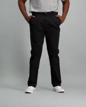 Men's Slim Stretch Chino - Black