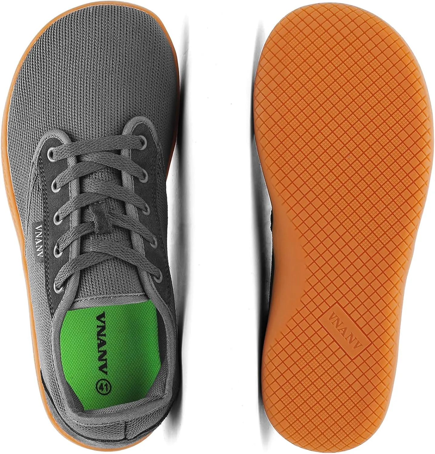 Men's Wide Slip on Barefoot Walking Shoes | Zero Drop Sole | Minimalist Footwear | Wide Toe Box (B-Blue/White,16.5)