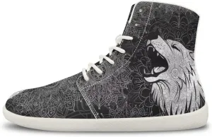 Men's Wolf Running Shoes Slip On Business Sneakers High Top Walking Gym Tennis Athletic Shoes