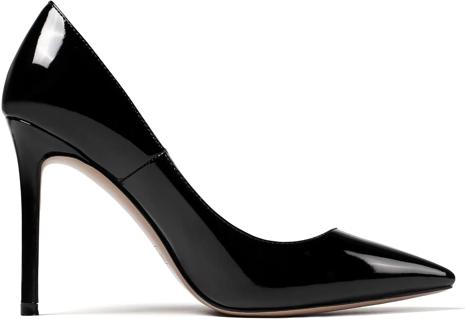 Mettesally Women's High Heels Closed Pointed Toe Pumps Stiletto Heel Party Wedding Basic Shoes