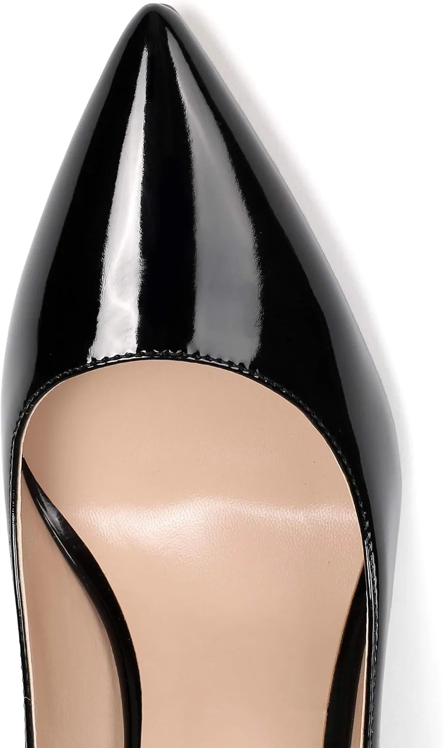 Mettesally Women's High Heels Closed Pointed Toe Pumps Stiletto Heel Party Wedding Basic Shoes