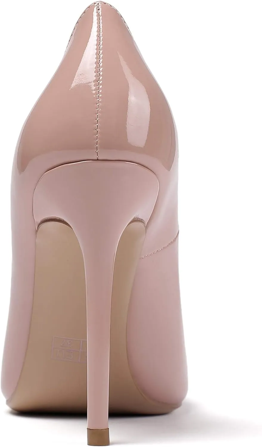 Mettesally Women's High Heels Closed Pointed Toe Pumps Stiletto Heel Party Wedding Basic Shoes
