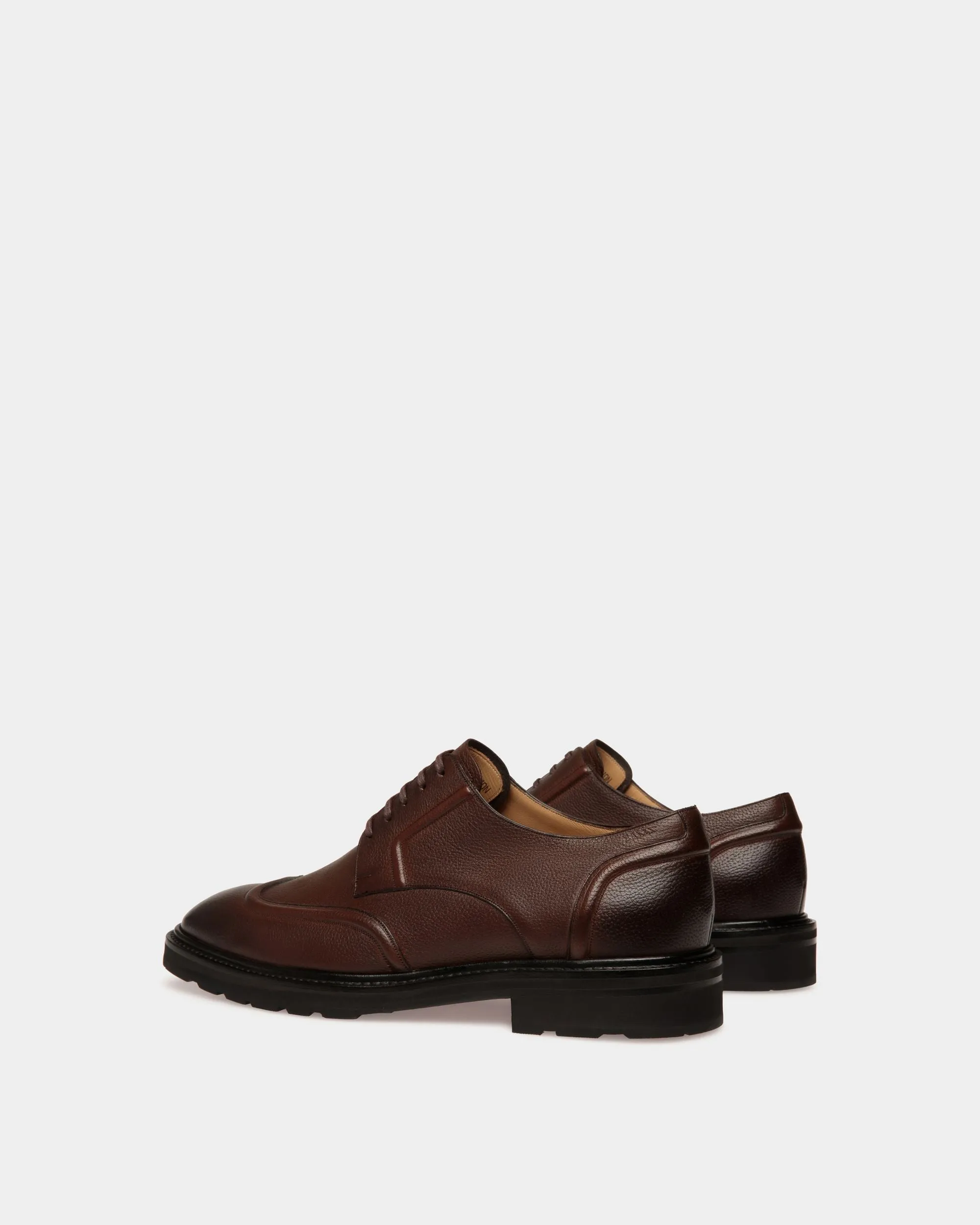 Meyrin Derby in Brown Leather