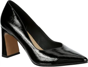 Michael By Michael Shannon Jenelle - Women's Pointed Toe Slip-On Block Heel Patent Dress Pumps