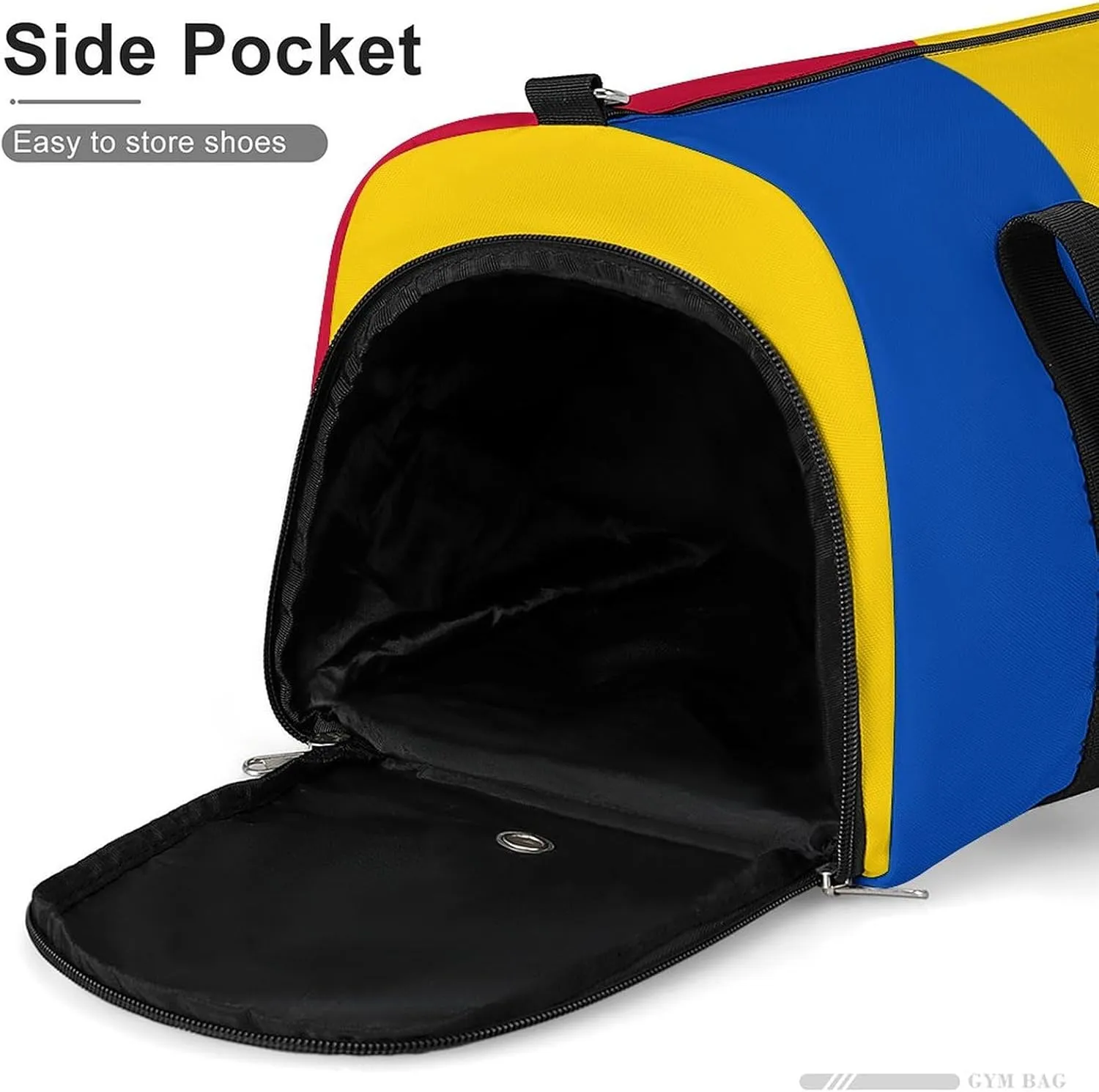 Moldova Flag Duffel Bag for Men Women with Shoe Compartment Carry On Tote