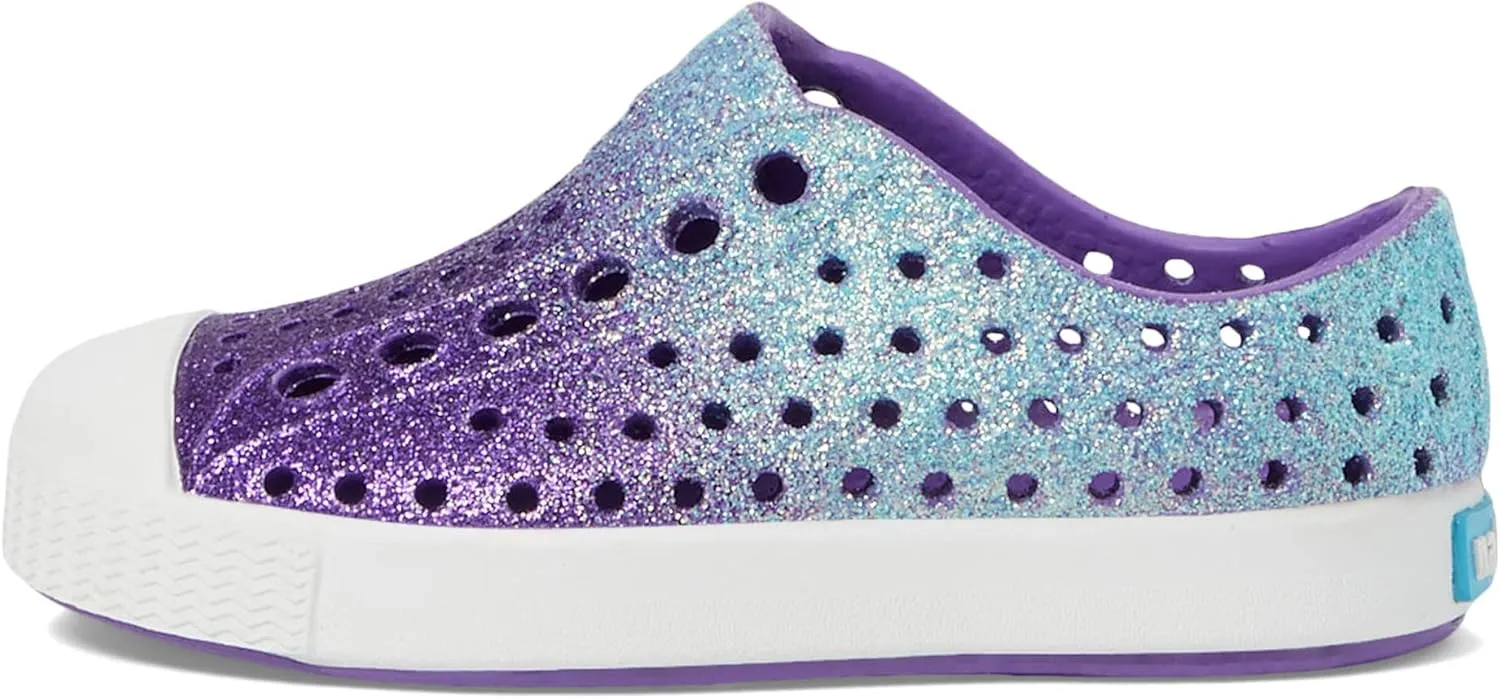 Native Shoes Unisex-Child Jefferson Bling (Little Big Kid) Sneaker