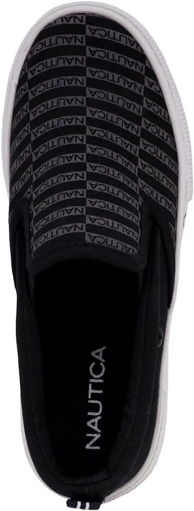 Nautica Kid's Slip-On Casual Shoe Athletic Sneaker - Youth-Toddler Akeley | Boy - Girl | (Big Kid/Little Kid/Toddler)