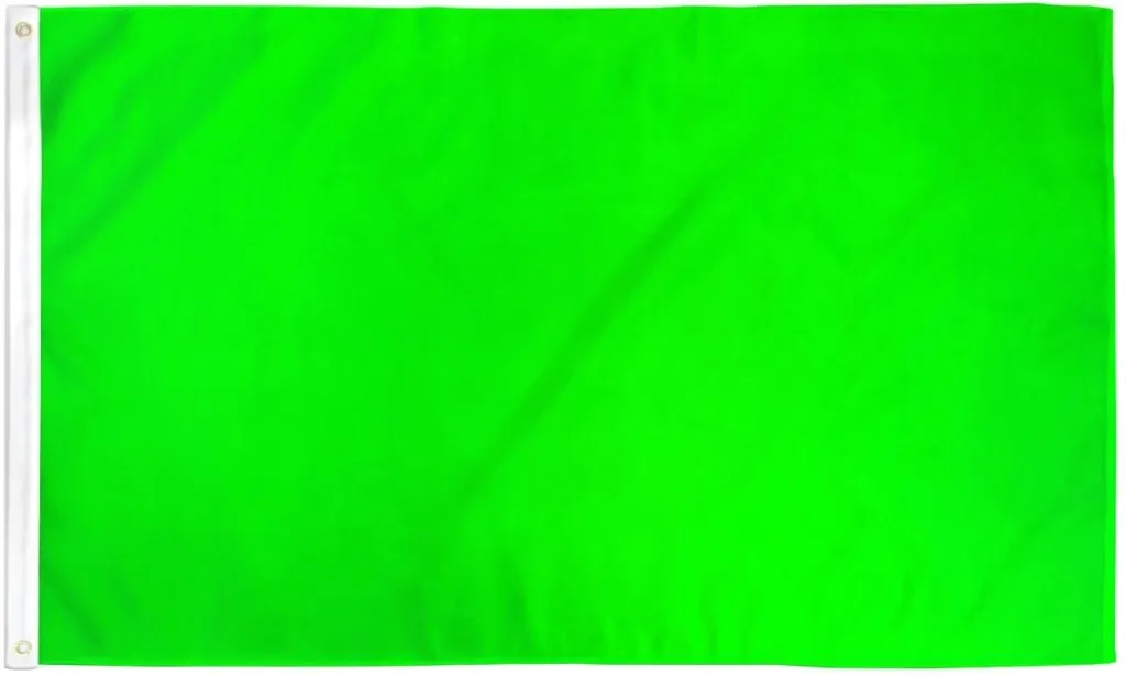 Neon Green Solid Color 3x5ft DuraFlag