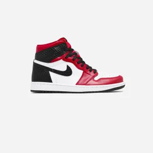 Nike AIr Jordan 1 High Satin Snake Red
