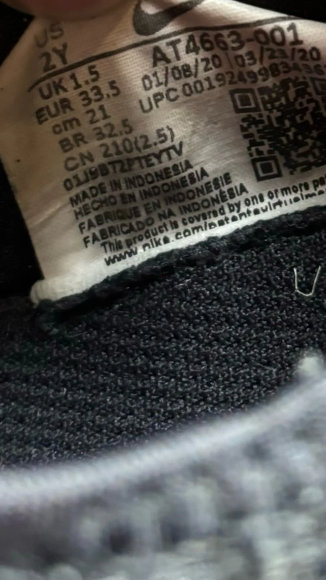 Nike Black Slip On Sneaker