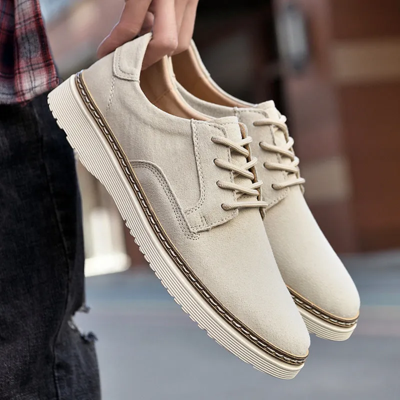 Noah Classic Oxford Leather Sneakers